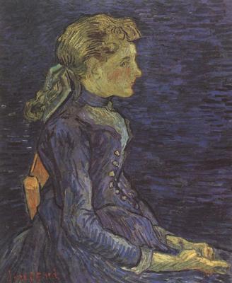 Vincent Van Gogh Portrait of Adeline Ravoux (nn04) France oil painting art